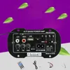 Car Audio Mini Remote Control Digital Power TF Auto Radio Subwoofer Stereo Hi-Fi USB 2 Din Bluetooth Bass Audio1