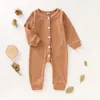 Baby Clothes Kids Long Sleeve Rompers Infant Cotton Article Pit Jumpsuits Spring Autumn Onesies Newborn Boutique Clothes Playsuits BYP706