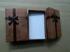 48pcs Jewelry Gifts Boxes, Cardboard Ring Boxes With Padding Gifts Paper Boxes Storage Cube Satin Ribbons Bowknot (3.15" x 1.97" x 0.98")