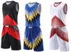2019 Personality Shop popolare abbigliamento da basket personalizzato Maglia da uomo Performance Maglie da basket da uomo Design set di maglie personalizzate con pantaloncini