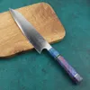 Kock039s kniv 67 lager japanska damaskus stål damaskus kock kniv 8 tum damaskus kök kniv stelnad trä hd6776169