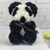 Decoratieve Bloemen Kransen Kunstmatige Roos Beer Veelkleurig Plastic Schuim Teddy Vriendin Valentijnsdag Cadeau Verjaardagsfeestje Deco288P