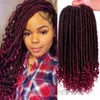 1pcs 여신로 위치하는 크로 셰 뜨개질 험적 머리카락 확장 Kanekalon Jumbo Dreads 헤어 스타일 Ombre Curly Fauxlocs 크로 셰 뜨개질 브레이드 12193346