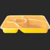 Spedizione gratuita Materiale PP per uso alimentare da asporto scatole di imballaggio per alimenti scatola bento usa e getta di alta qualità per ristorante