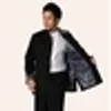 New Black Traditional Chinese Men Corduroy Jacket Winter Thick Coat Handmade Button Overcoat Size M L XL XXL XXXL2160237
