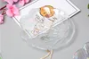 Nail Art Shell Glass Plate Mermaid Dish for Small Trinke Fancy Jewelry Storage Plates Tray Ring Trinket Showcase Wedding Decoratio5546173