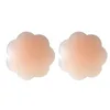 1 Pair Round Heart Flower Shape Reusable Silicone Breast Nipple Pasties Pads Covers Bra Waterproof Self Adhesive Breast Petals248F