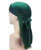 Nowe Mężczyźni Kobiety Aksamitne Durag Pałąk Kapelusz Fitness Trening Sport Turban Moda Pirat Scarf Cap Hood Krawat Powrót Headwrap Accessaries