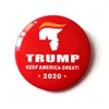 Trump 2020 promoção de eleição Broche Para eleição americana Grande Armband Imprimir EUA Distintivos jóias pinos Party Favor