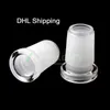 DHL -frakt !!! Glasomvandlare adaptrar kvinnlig 10mm till hane 14mm, kvinnlig 14mm till manlig 18mm mini -adapter för glasvattenbongs rör riggar