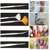 Set di pennelli per penne per nail art da 20 pezzi, set di pennelli per pittura a punti, kit di strumenti per penne polacche con borsa in pelle