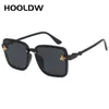 HOOLDW New Oversize Square Kids Sunglasses Children Sun Glasses Boys Girls Outdoors Travel UV400 Eyewear