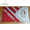 België Standaard Luik FC 3 * 5FT (90 cm * 150cm) Polyester Vlag Banner Decoratie Flying Home Garden Flag Feestelijke geschenken