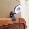 Kelepçe Okuma Işık Göz Bakımı Masa Lambası LED Abajur Bebek Gece Işık LED Masa Lambası Lapto USB AB / ABD / İngiltere / AU fişi Klip