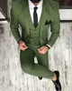 Fashionable Classic slim Groomsmen Notch Lapel Groom Tuxedos Men Suits Wedding/Prom/Dinner Man Blazer(Jacket+Pants+Tie+Vest) A304