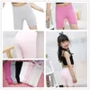 Pantalones de seguridad para niñas Medias cortas para bebés Vestido para niños Bragas de seguridad Pantalones cortos modales para niños Ropa interior Leggings cortos de encaje Pantalones cortos anti-encendido E3303