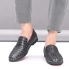 Mens Klänning Skor Loafers Gents Skor Mens Party Shoes Coiffeur Stor Storlek Sepatu Slip på Pria Scarpe Uomo Eleganti Erekek