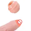 Silicone Foreskin Rings Delay Cock Rings Fleshcolor Foreskin Sex Products For Men Day and Night Take Turns Penis Sleeves 2PCSSet 4285520