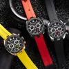 RUIMAS Mens relógios top Brand Luxury Man Military Sport Wristwatch Cronógrafo Quartz Assista Male Erkek Saat Silicone Strap253o
