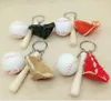 Gut A++ Kreativer Baseball-Schlüsselanhänger, Baseball-Fan-Zubehör, Geschenke, Sport-Souvenirs, KR154. Schlüsselanhänger, Mischungsauftrag 300 Stück