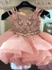 Children Pageant Dresses for Toddler Infant Baby Girl Little Miss 2019 Unique Turq Blush Cupcake Glitz Kid Birthday Wedding Guest Party Gown