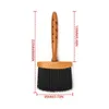 Wooden Handle Soft Neck Face Duster Brush Barber Hair Cleaning Hairbrush Dust Remover Salon Hairdressing Cutting Tool20334617704