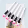 Crystal Stick Mask Brush Applicators Lipstick Grinding White Sticker Two-color Hollow Brushes Makeup free ship 100