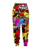 Partihandel - Nya mode män / kvinnor galen clown posse sweatshirt joggare rolig 3d tryck unisex hoodies + pants zz045
