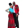 2019 mode Couple africain vêtements de mariage Dashiki femmes drerses hommes chemise pour amoureux décontracté lâche vêtements traditionnels WYQ66