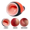 Oral Masturbator Cup Deep Throat 3D Elektrische Automatische Vagina Saugen 30 Geschwindigkeit Männlicher Masturbator Vibrator Erwachsene Sex Spielzeug Für Männer Y191011