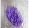 Silicone Shower Brushes Dish Cleansing Pads High Quality ids Bath Scrub Sponge For Kids Cleaning Tool Baby Brush