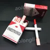 Smink cigarett läppstift set ibcccndc läppstift 4 färg matt röd naken fuktkräm smidig läppstift kit jul läpp glans gåva