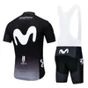 TEAM M Schwarzes Trikot Radsportbekleidung Fahrradshorts Anzug Ropa Ciclismo Herren Sommer schnell trocknend Pro Fahrradtrikot Maillot Hosen Kleidung278w