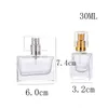 Wholesale Price 30ml Spray Perfume Bottle Refillable Empty Cosmetic Container For Travel with Silver Gold Atomizer