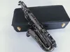 Ny högkvalitativ A-901 E Flat Alto Saxophone Black Nickel Gold Musical Instruments Super spelade professionell klass