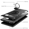 Duty Rugged Durable Metal Ring Bracket Magnetic Holder Shockproof Anti-Scratch Protective Kickstand case for samsung galaxy s10/s10 plus