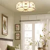 Moderne LED-Deckenleuchten Foyer Kupfer Lamparas de Techo Vintage E27 Lampe Decke für Wohnzimmer Schlafzimmer Hauptbeleuchtung