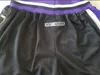 New Team 98-99 Vintage Baseketball Shorts Zipper Pocket Running Clothes Black Color Just Done Size S-XXL