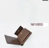 TOP Wallets Damier canvas holds high quality famous classical women holder coin purse small leer with Card Holders with gift box #88V