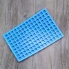 Stampi per ghiaccio in silicone estivo 126 Reticolo Cubo quadrato portatile Cioccolato Caramelle Stampo per gelatina Forniture per la cottura in cucina LX8641