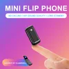 Ny minsta flip -celltelefoner Original Ulcool F1 Intelligent Antilost GSM Bluetooth Dial Mini Backup Pocket Portable Mobiltelefon5671279