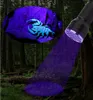 Mor Işık El Flashlight 21 LED UV Ultra Violet Flashlight Keychain Mini Torch Lamb