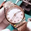 New Hour Vision 41mm 431.60.41.21.02.001 Miyota 8215 Automatic Mens Watch White Dial Gray Inner Rose Gold Steel Band Watches Hello_Watch