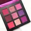 A Beleza envidraçada Paleta Paleta Paleta Glitter Eyeshadow Maquiagem à prova d'água Paleta de pigmentos de sombra fosco maquilagem TSLM27380133