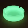 Kamuflaż Silikonowy Ashtray Creative Okrągły Luminous Taca Ash Papieros Holder Moda Ekologiczna Hotel Home KTV Ashtrays DBC BH3488