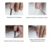 Spikförlängning Fibertips Tips Kit Nail Art Tool Manicure Salong Tillbehör Övning Finger Skönhetssalongförsörjning