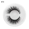 Shidishangpin Mink rzęsy Fałszywe rzęsy 3D Mink Fake Lashes Natural Długie fałszywe rzęsy 1 cm-1.5cm 1 Box Eyelash Extension