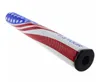 Großhandels-Neuer hochwertiger U S Tour Oversize Jumbo Golf Single PU Putter Grip Slim 2.0 3.0 US-Amerika-Flagge Rot Weiß Blau