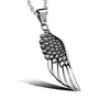 Крылья ангела Мужская ожерелье Простой стиль моды крыла ожерелье WY1276