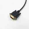 Adaptateur de câble convertisseur DP vers VGA, 1.8M, mâle vers VGA mâle, connecteur DP 1080P pour projecteur MacBook HDTV